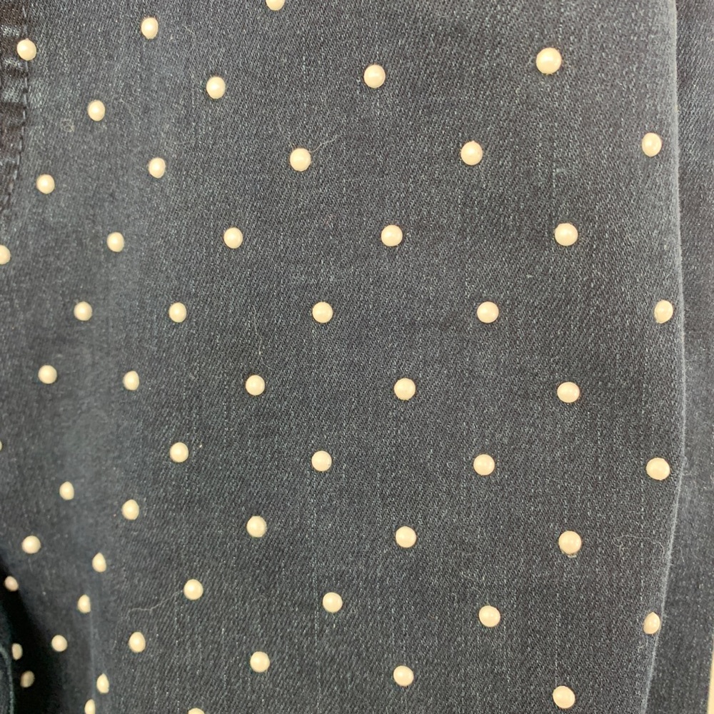 BDG High Rise Cigarette Ankle Pearl Denim Jeans 28 - Picture 4 of 14